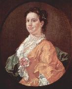 William Hogarth Portrait of Madam Salter Spain oil painting artist